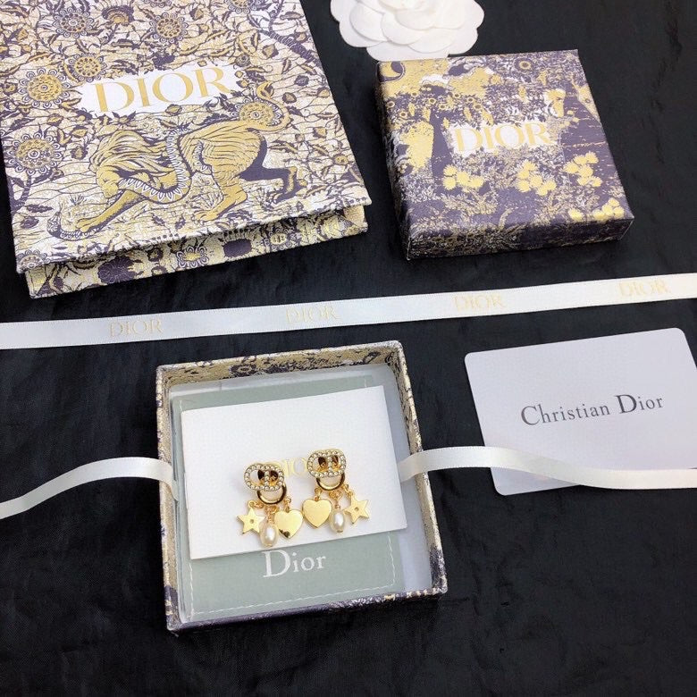 18K Dior Clair D Lune Earrings