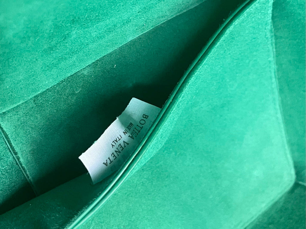 BOTTEGA VENETA ARCO TOTE 36 IN KAITOKE GREEN CALFSKIN