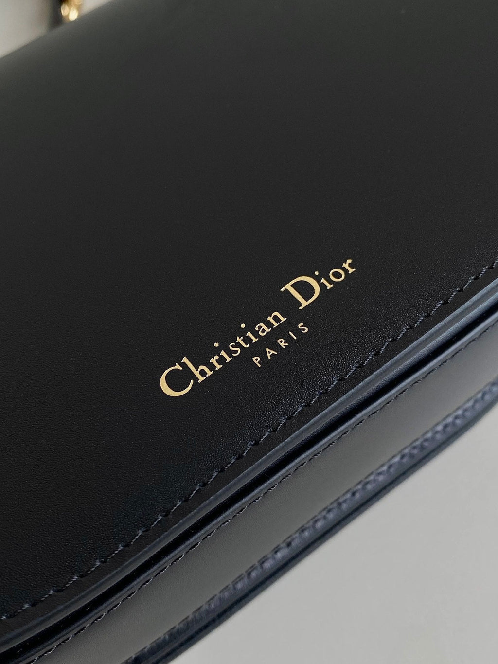 DIOR SIGNATURE HOBO 21 BAG IN BLACK CALFSKIN