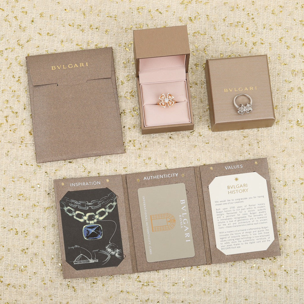 18K BVLGARI Fiorever Ring