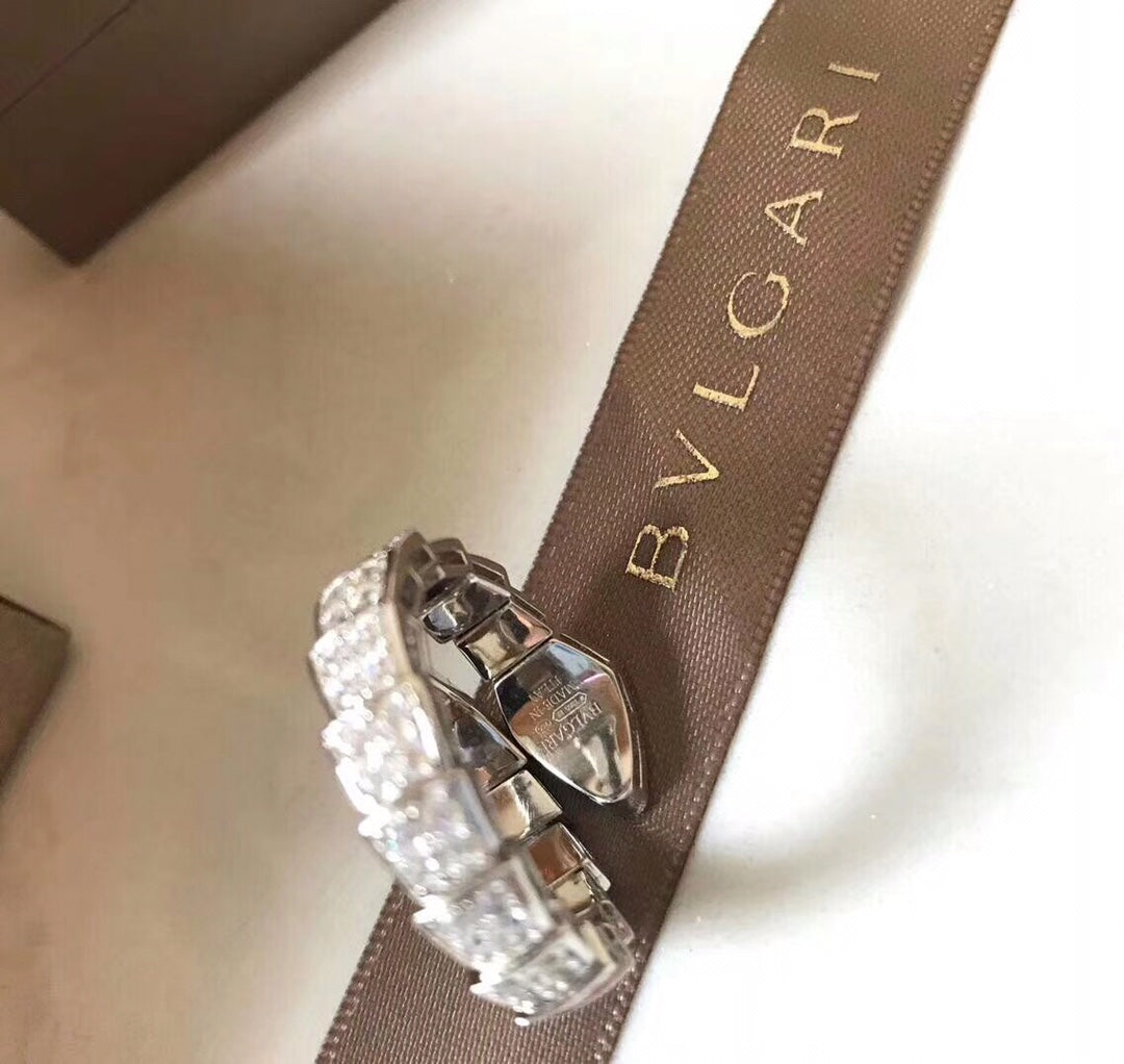 18K BVLGARI Serpenti Viper Ring